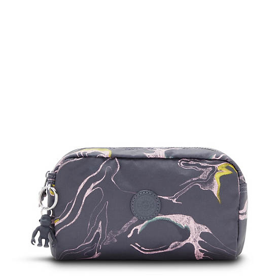 Kipling Gleam Printed Pouch Çanta Gümüş | TR 1075GS